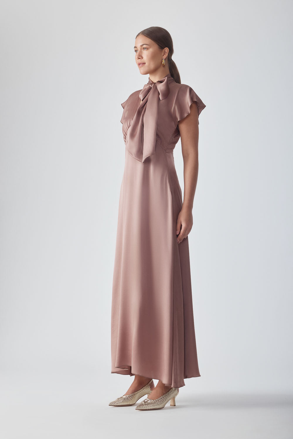 MUMTAAZ DRESS - MOCHA