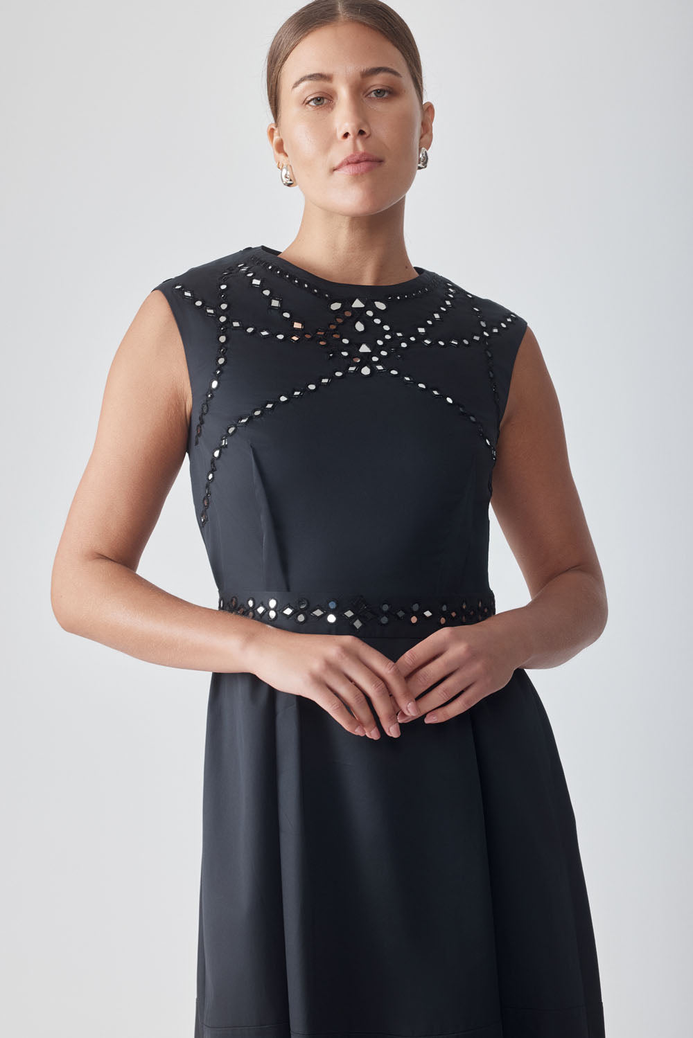 BIDA CHANDELIER DRESS - NOIR
