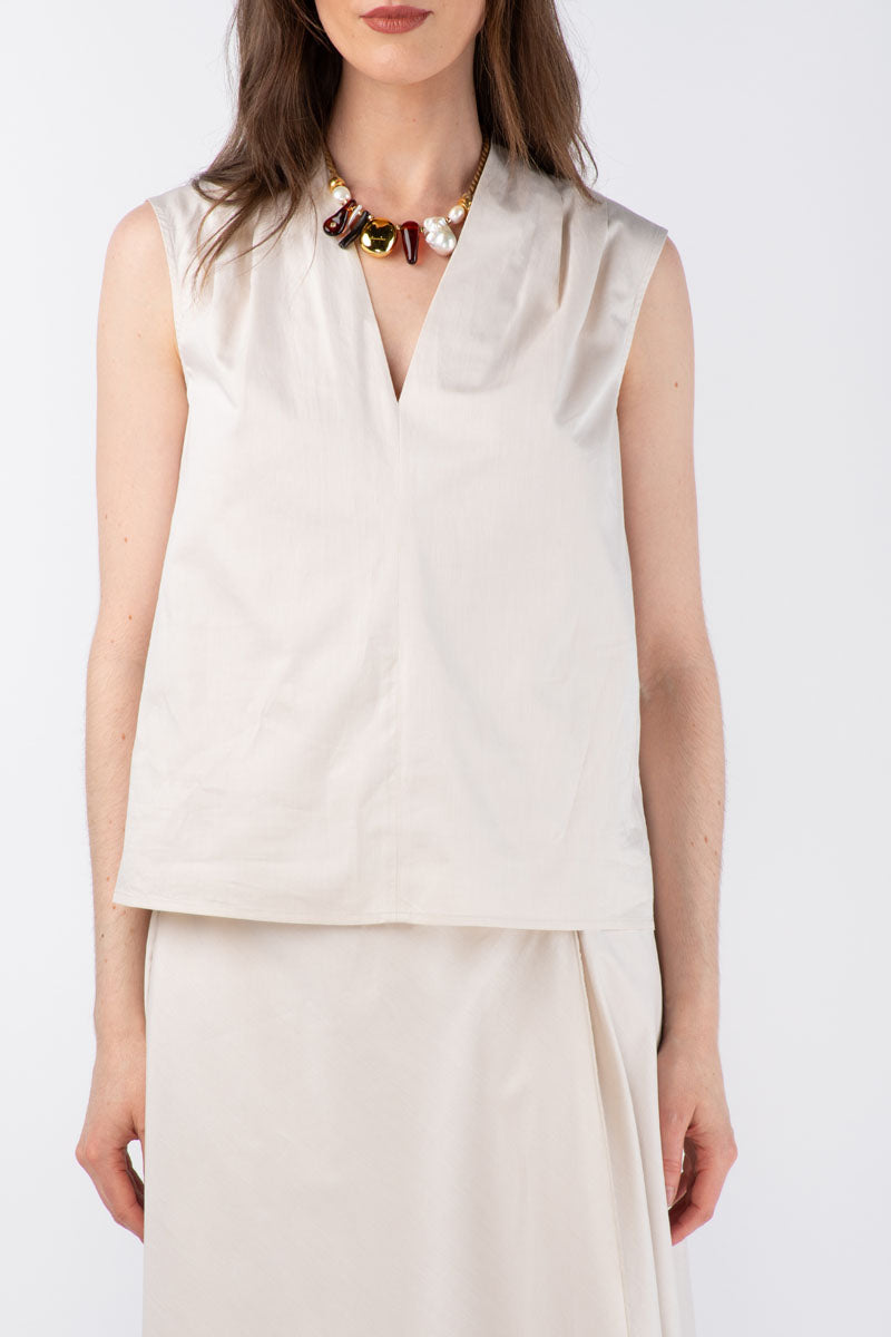 AABIS COTTON SHIRT - IVORY