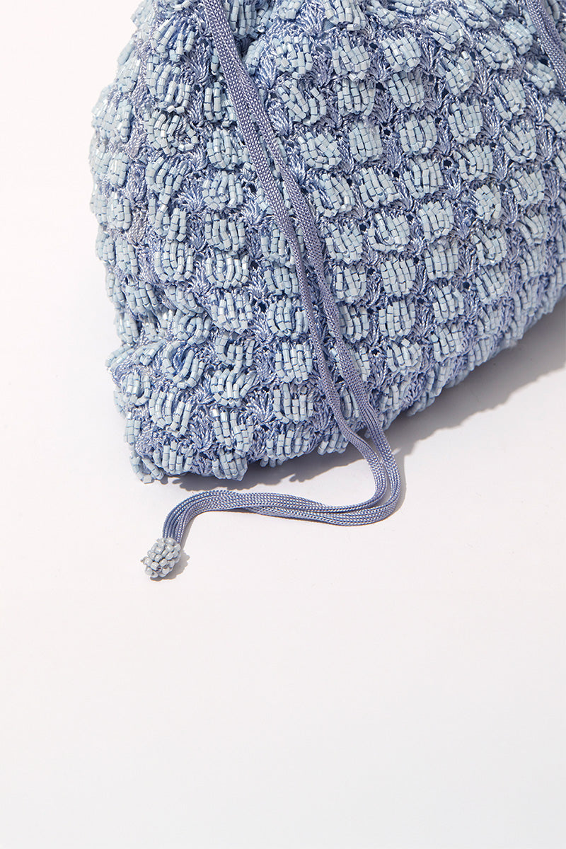 THE HOLD | HIS EYES POUCH-BLUE