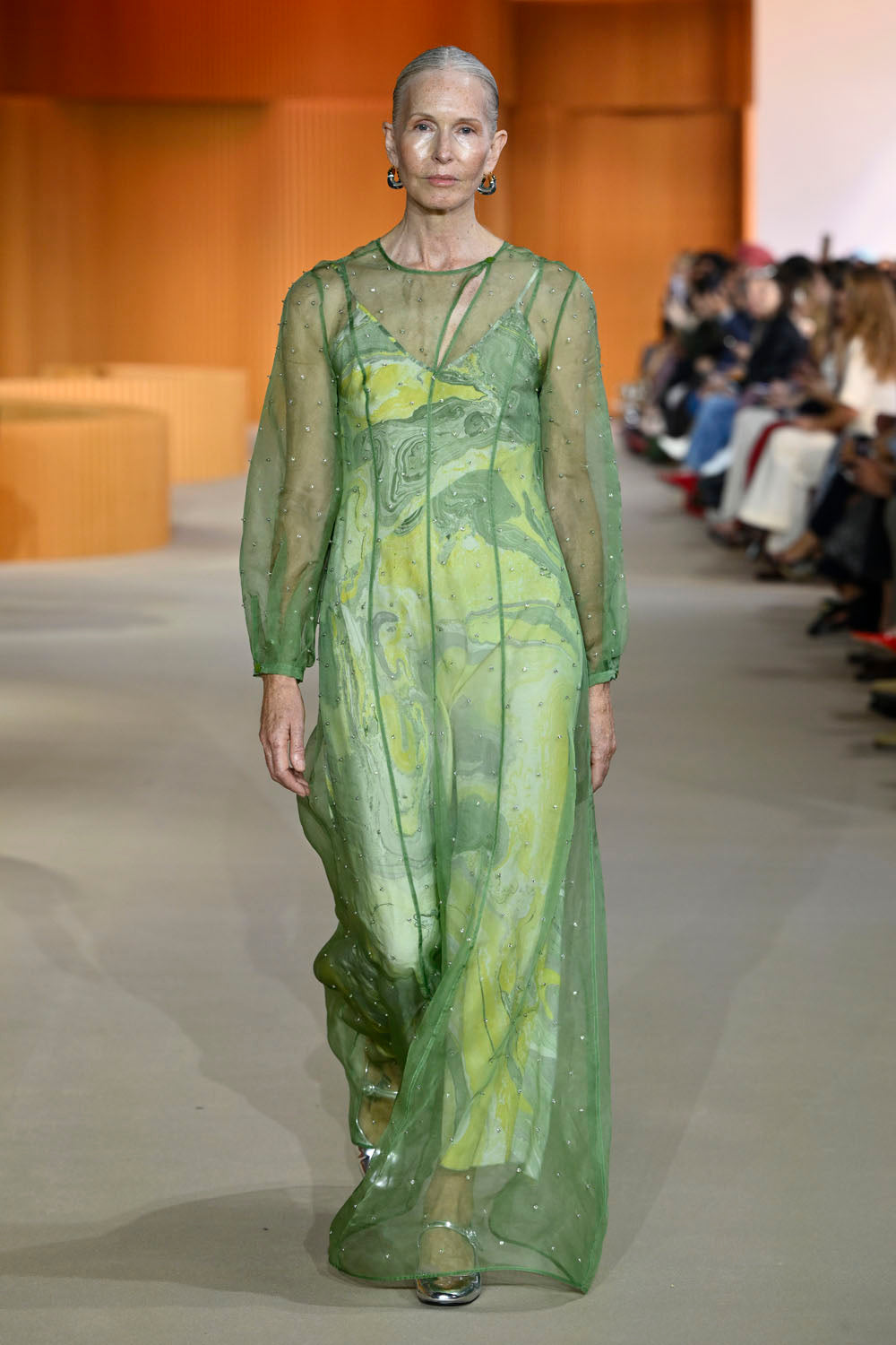 ZORA EMBELLISHED MAXI DRESS-FERN