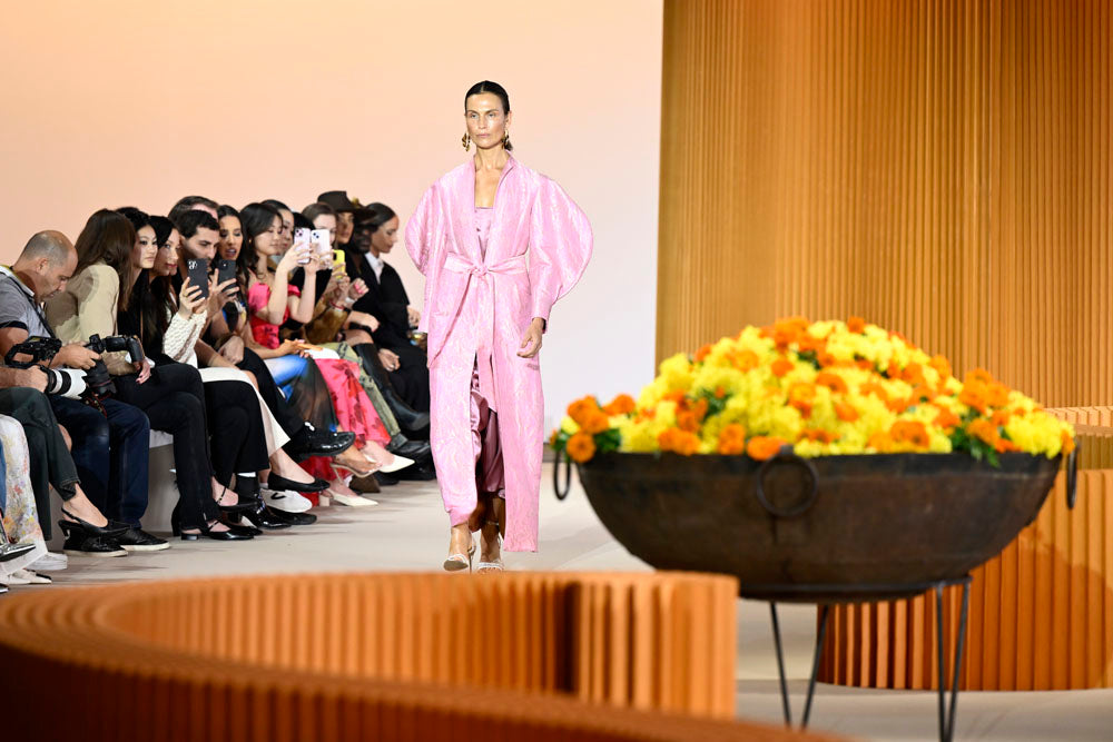 HERITAGE MAXI COAT-PINK SALT