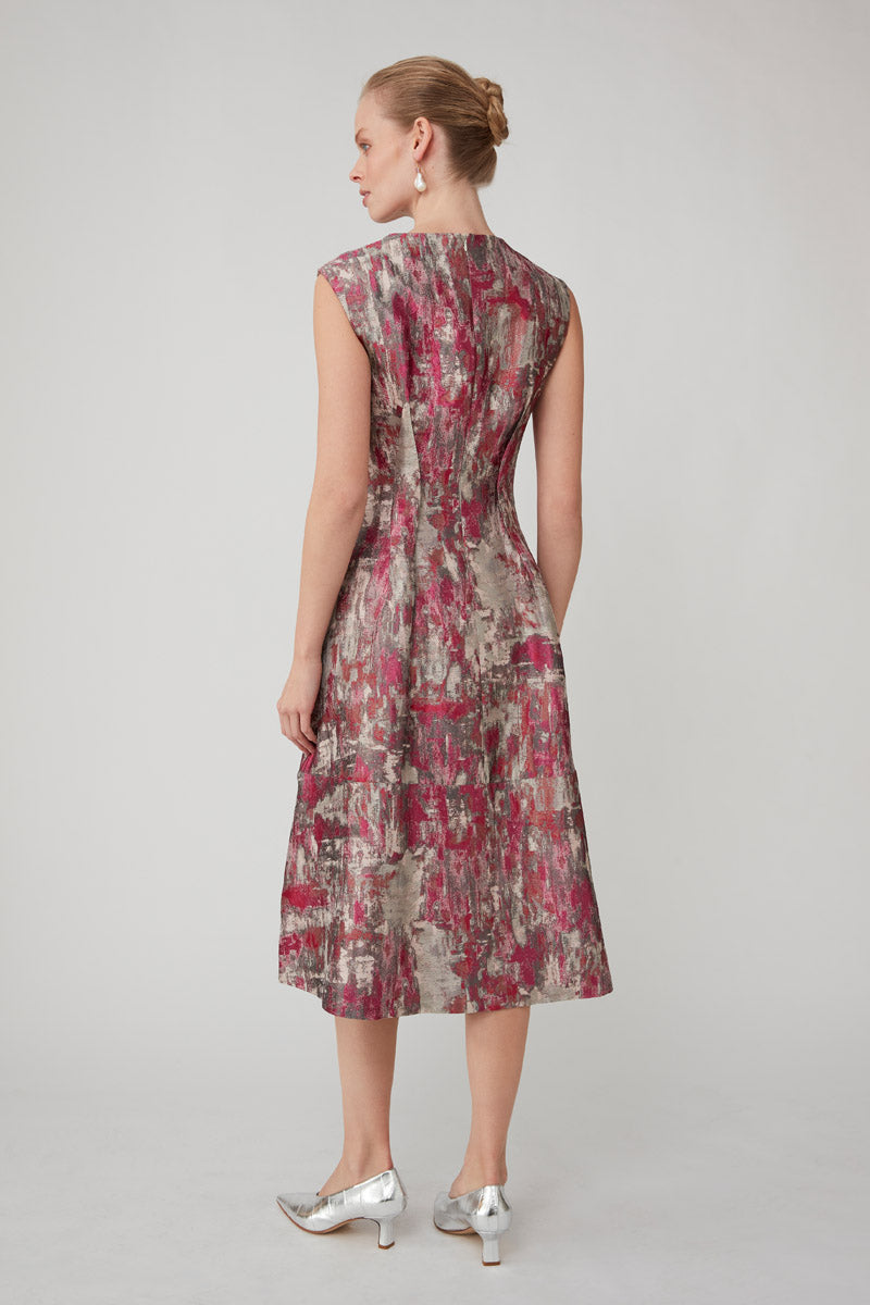 Aabroo Handloomed Midi dress