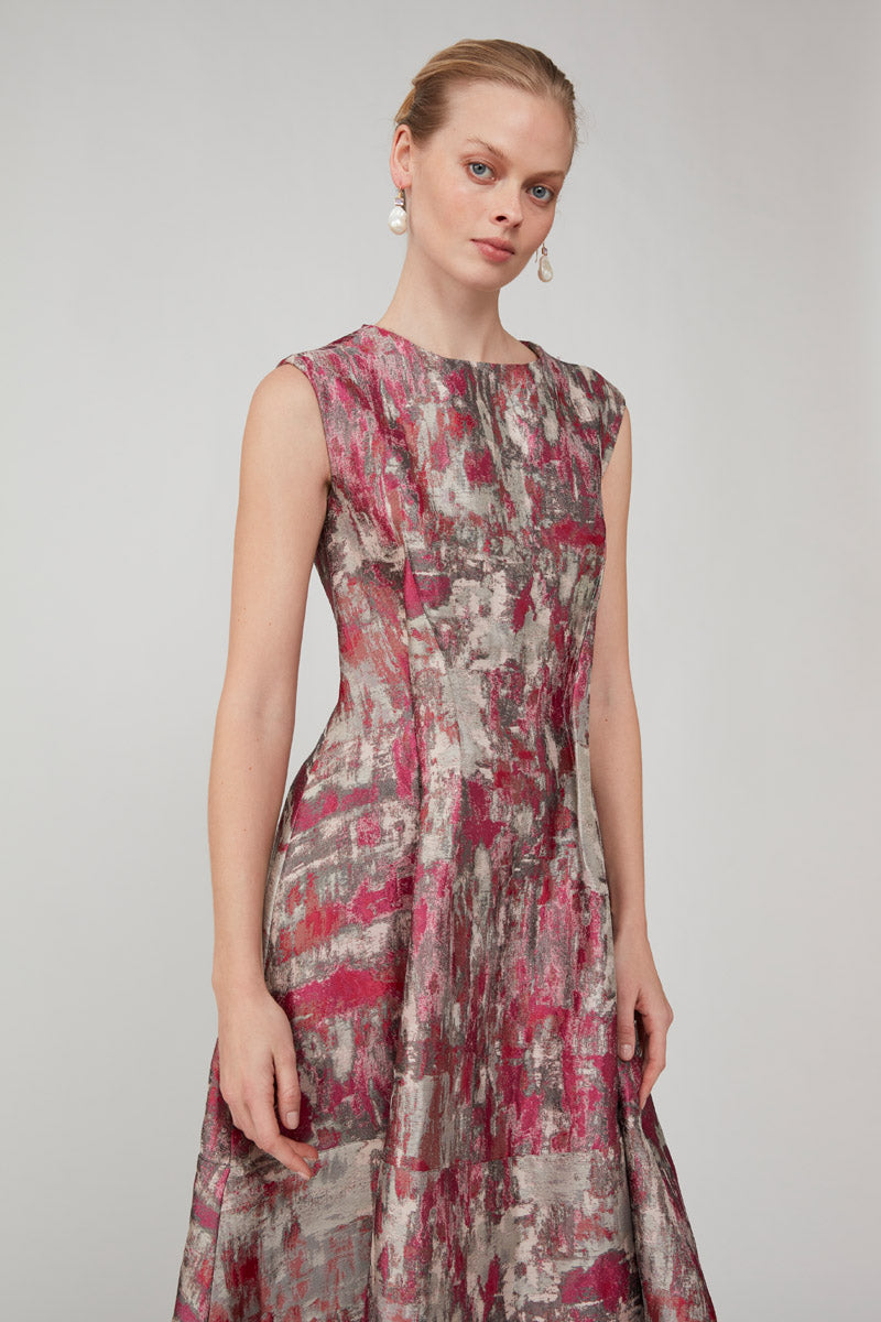 Aabroo Handloomed Midi dress