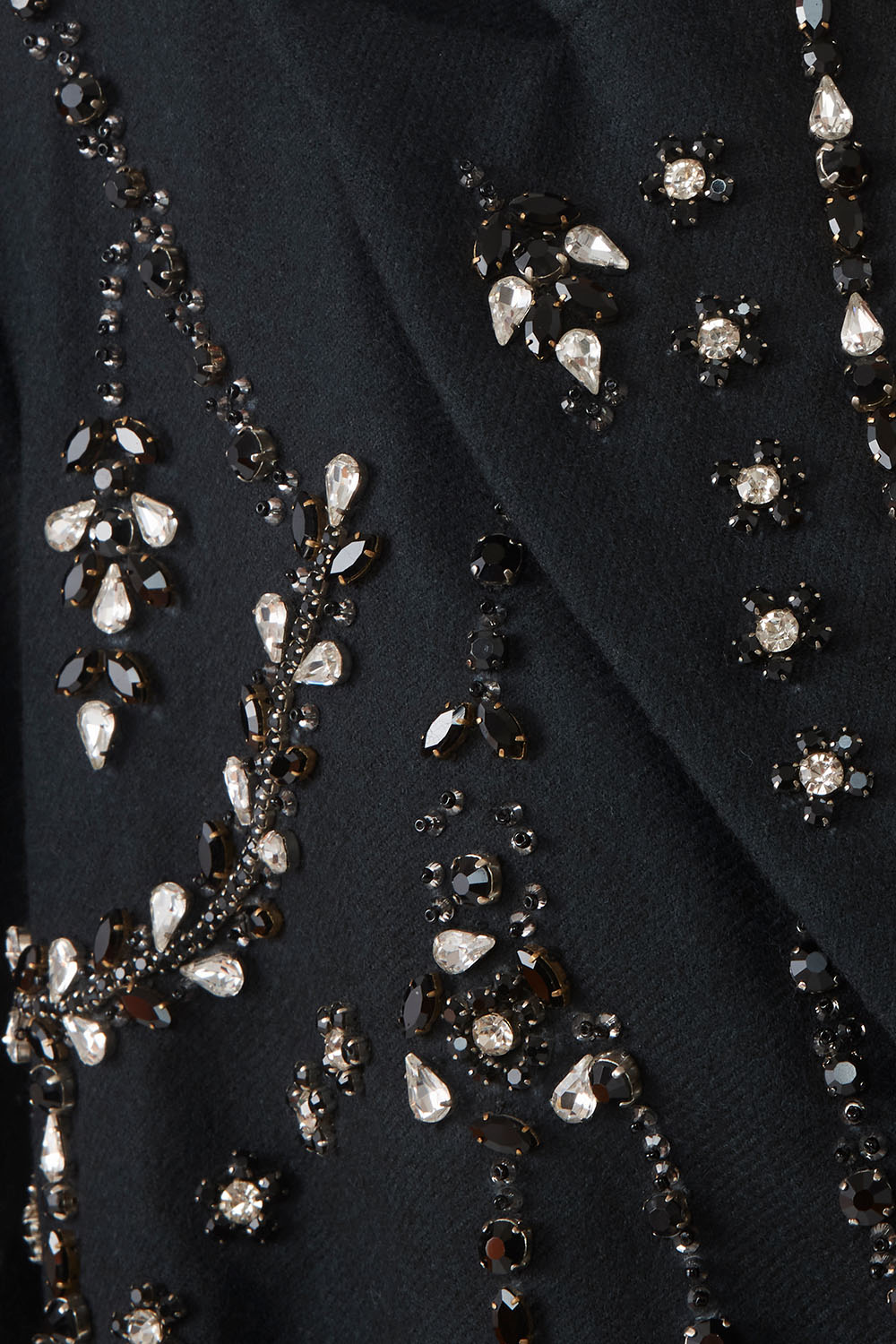 PRIYA EMBELLISHED BLAZER-NOIR