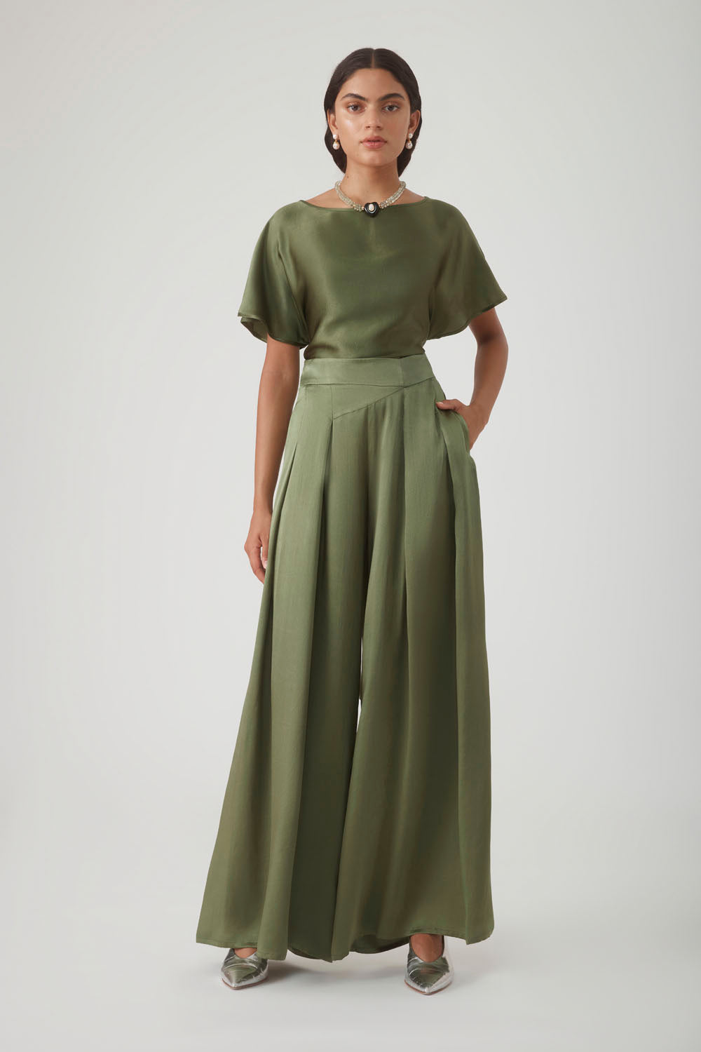 SUFIA WIDE LEG PANT