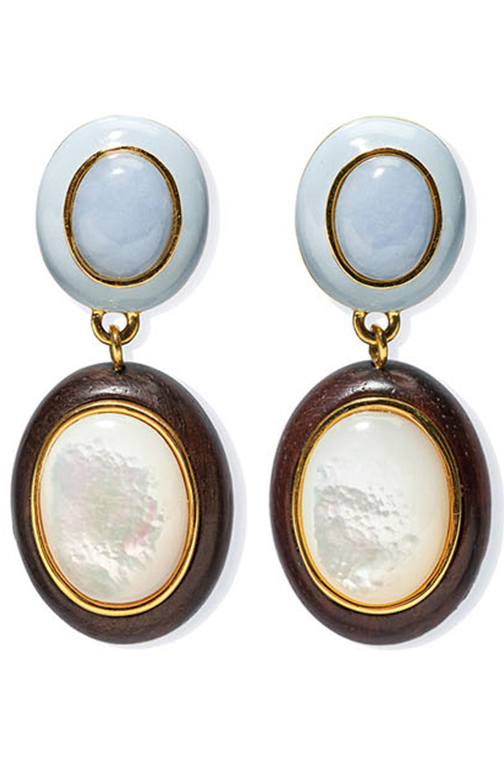 PAPAYA EARRINGS IN PEARL