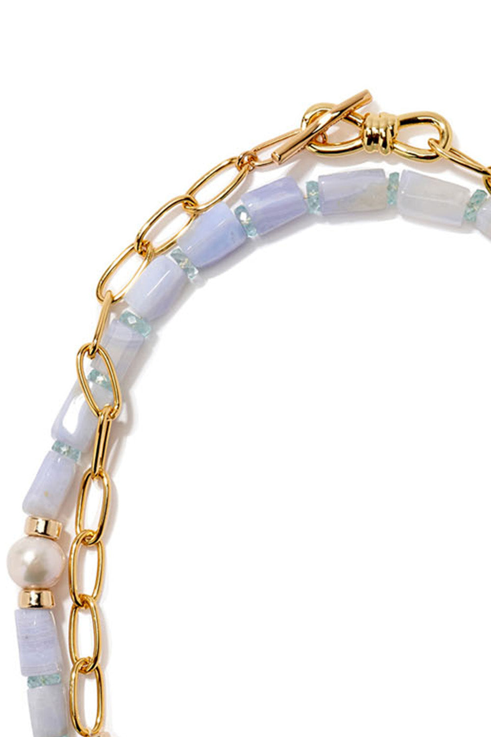 PORTO COVO NECKLACE IN BLUE LACE