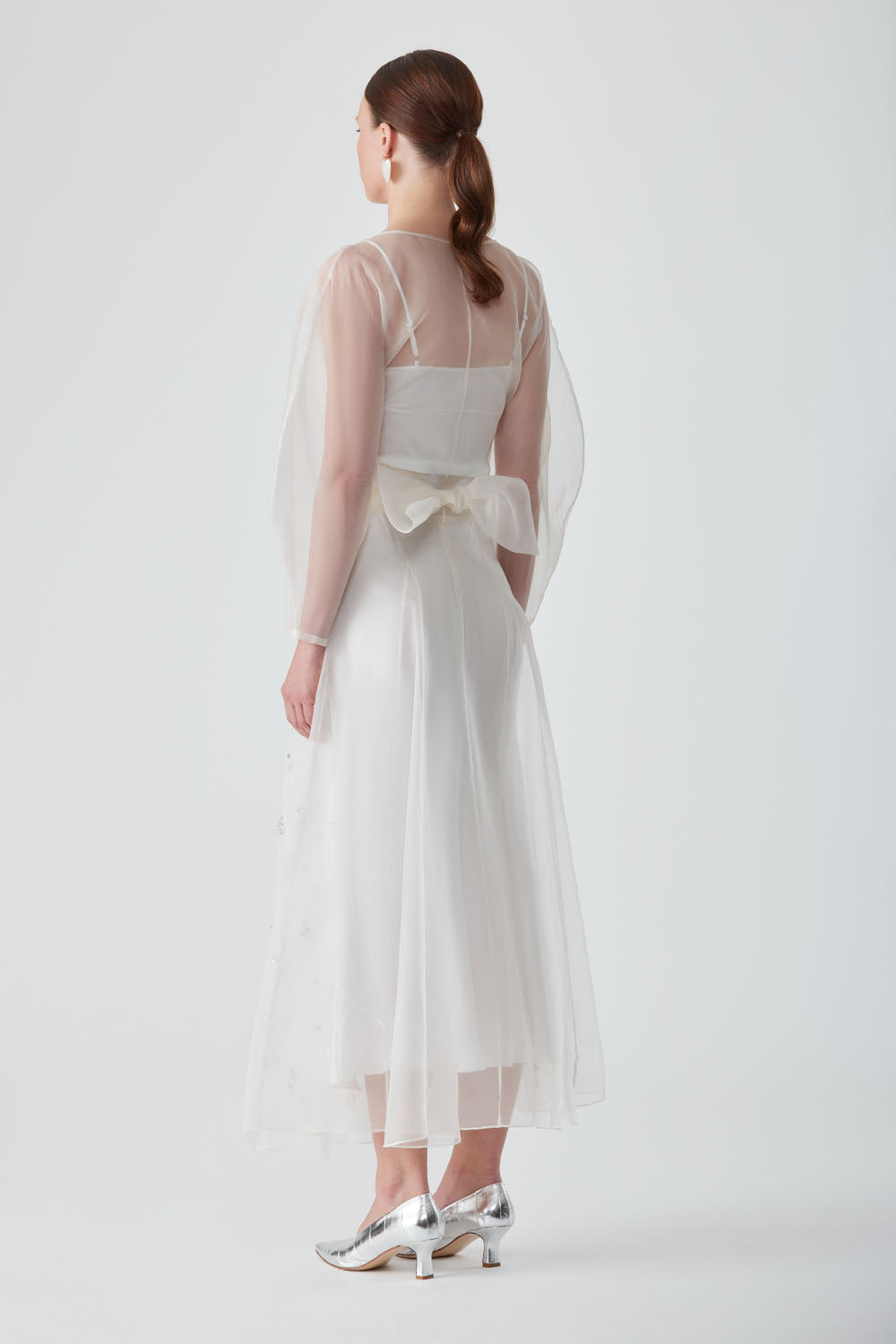 FREYA EMBELLISHED SKIRT - NOIR