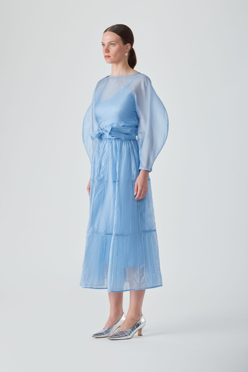 ROOHI ORGANZA TOP-RIVER