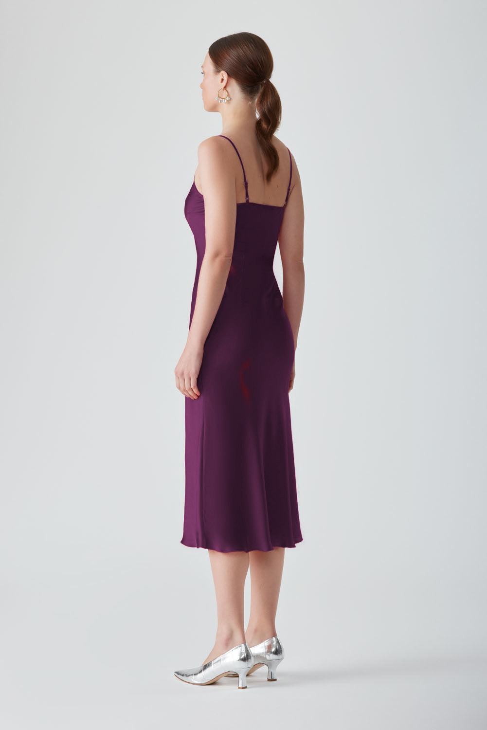 MASTANI SLIP - AUBERGINE