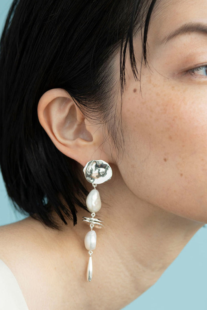 SILVER MINE EARRINGS