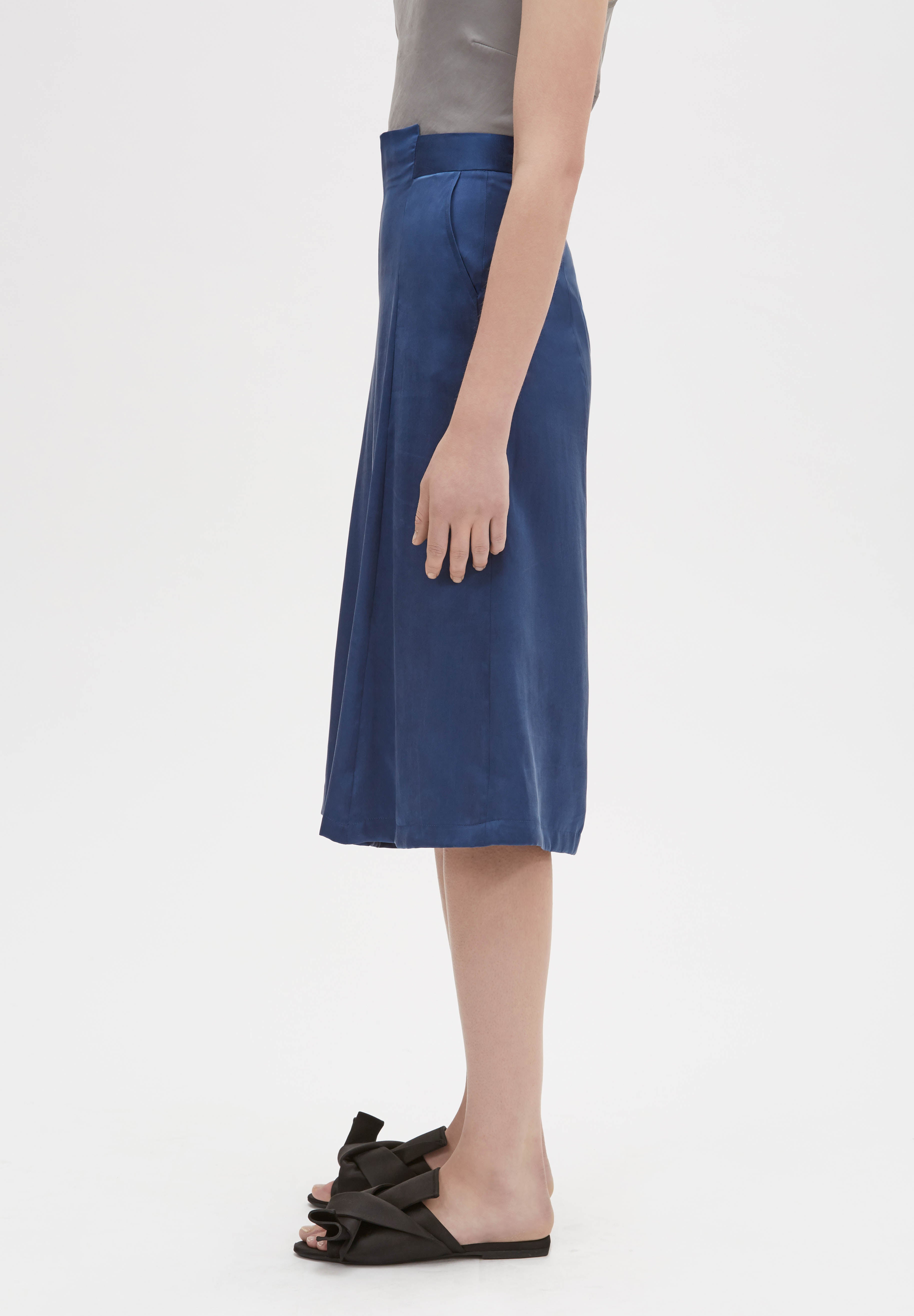 Ganges silk culottes