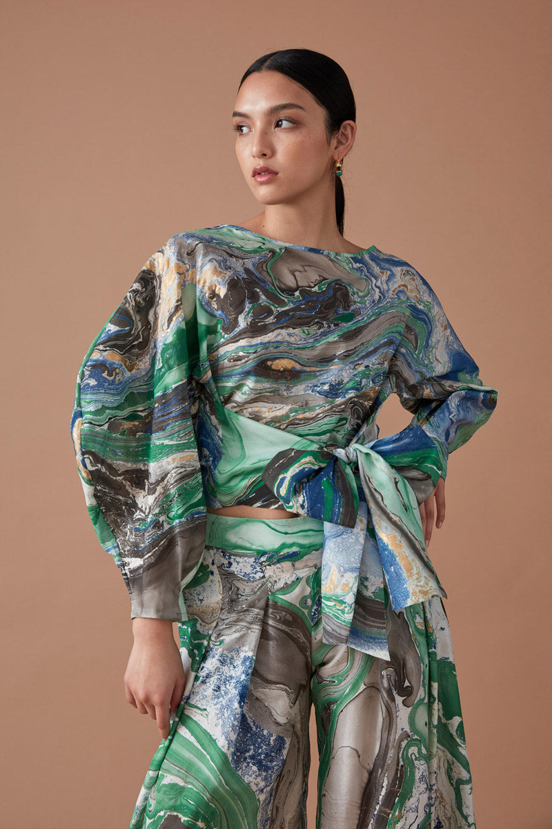 SUFIA PANT - EMERALD MULTI