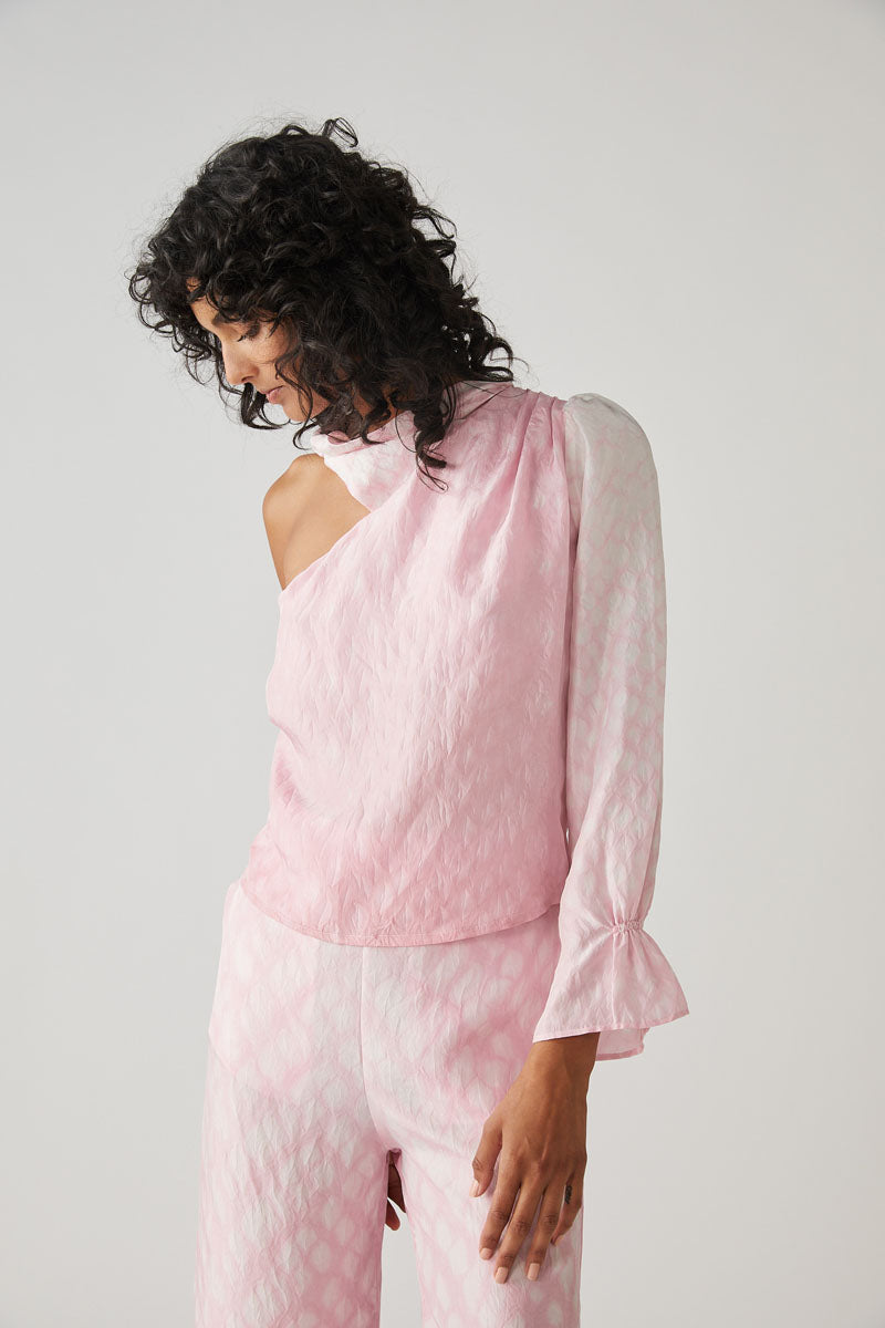 SHIA TOP-QUARTZ PINK