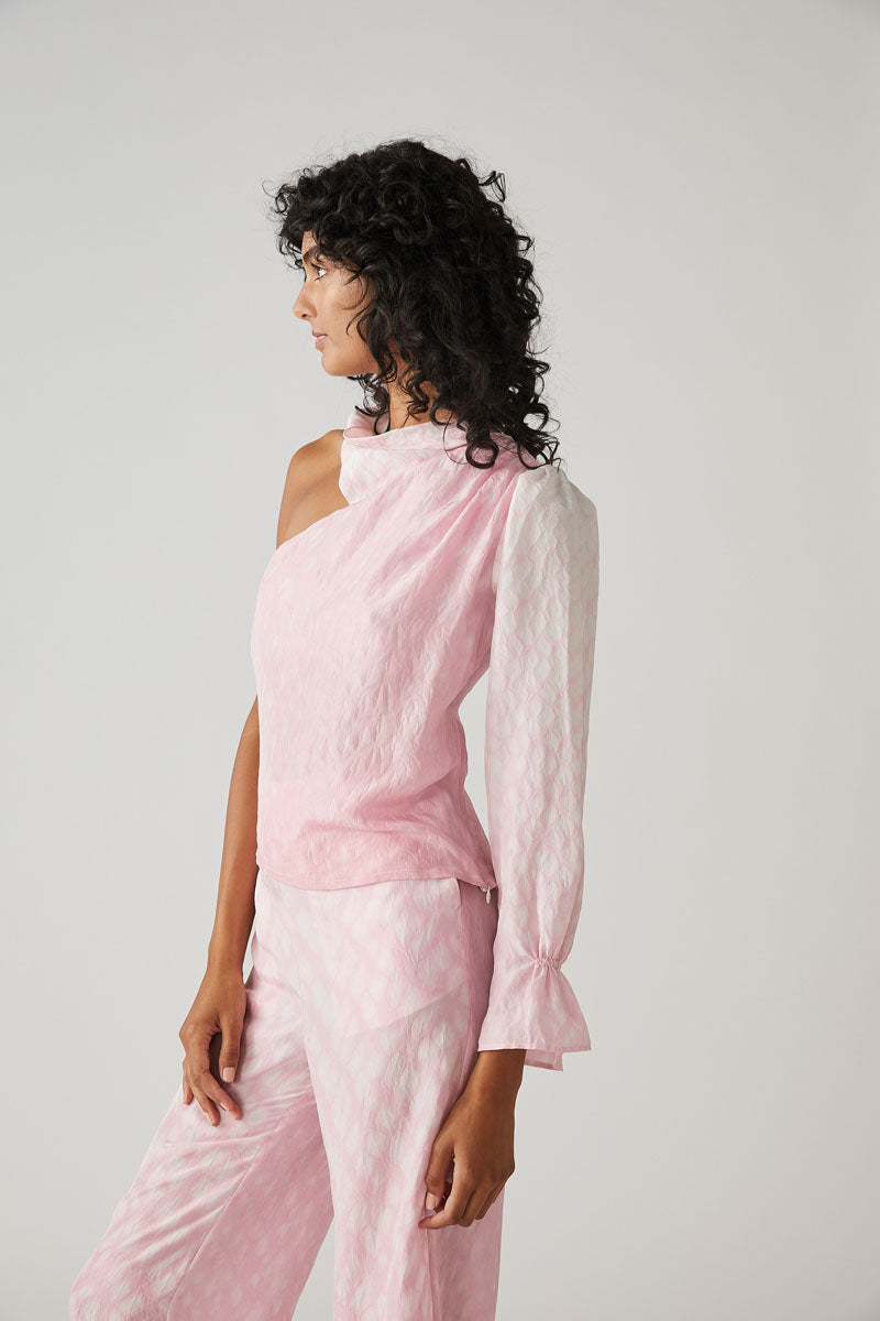 SHIA TOP-QUARTZ PINK