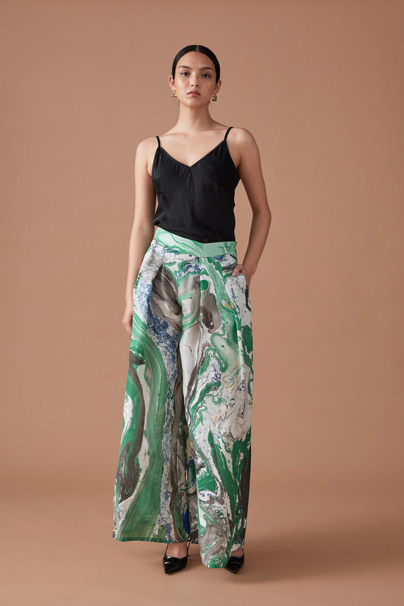 SUFIA PANT - EMERALD MULTI