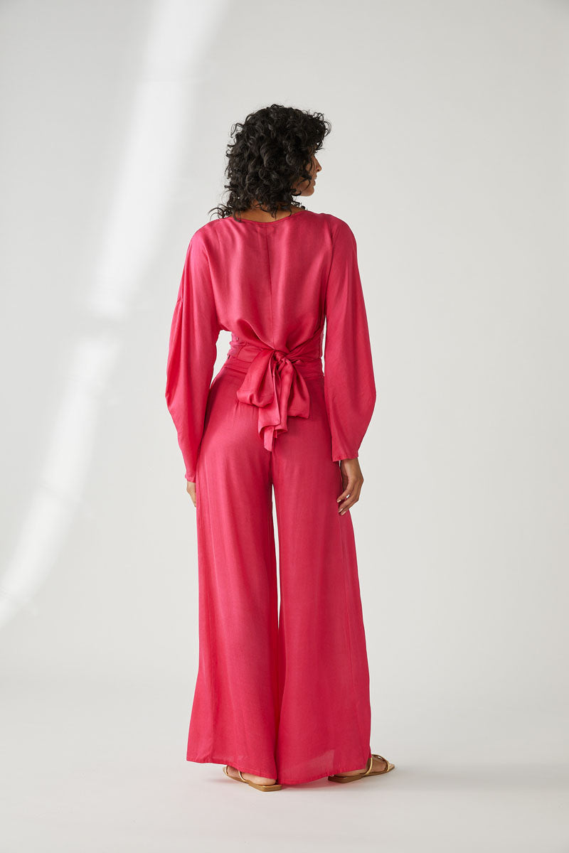 SUFIA PANTS - MAGENTA