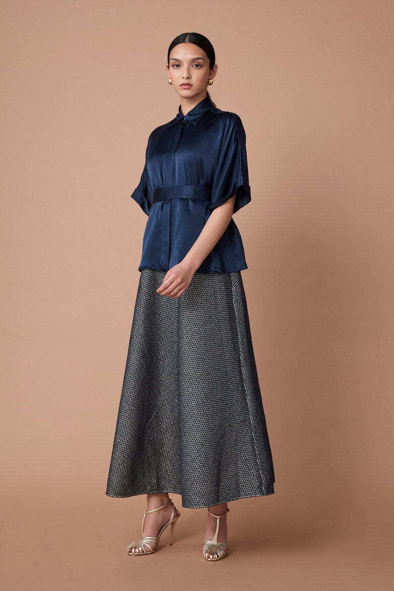 YAFIZ SHIRT - DEEP BLUE