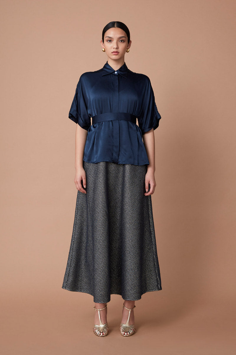 YAFIZ SHIRT - DEEP BLUE