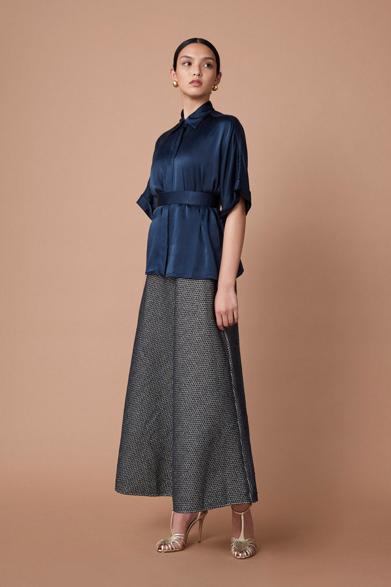 YAFIZ SHIRT - DEEP BLUE
