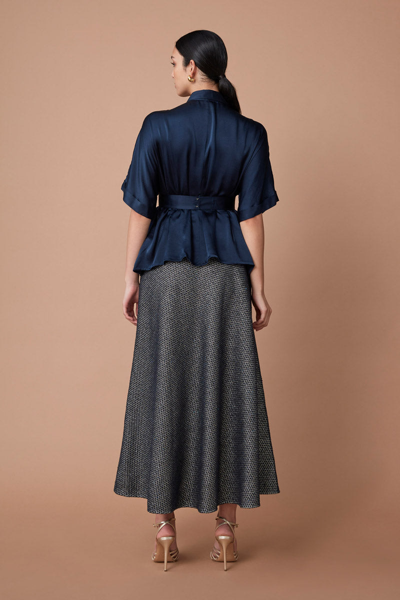 YAFIZ SHIRT - DEEP BLUE