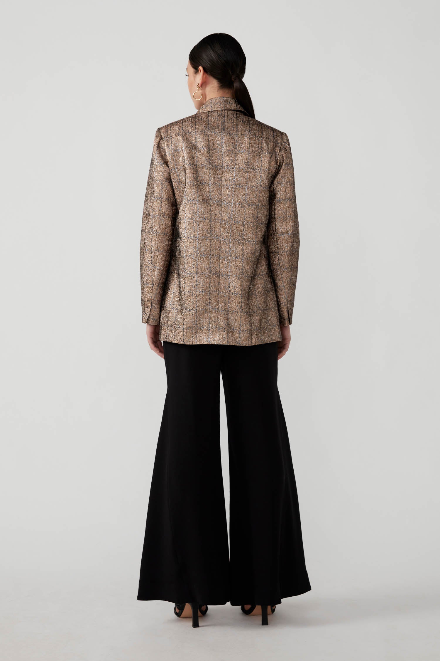 ZARINA BLAZER - GOLD