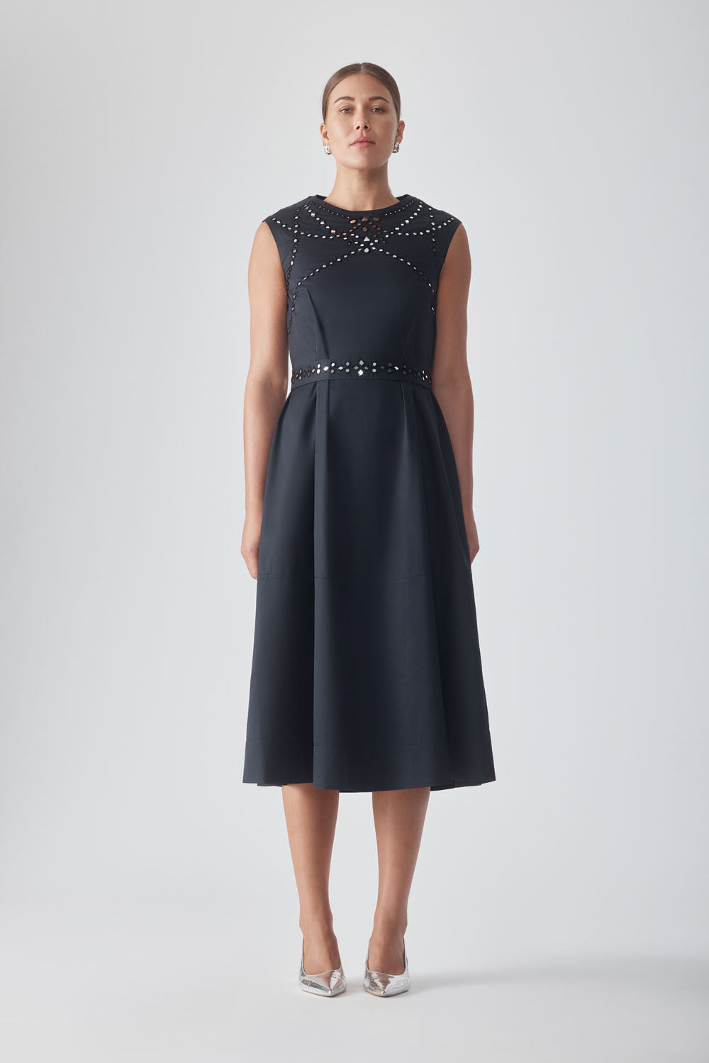BIDA CHANDELIER DRESS - NOIR