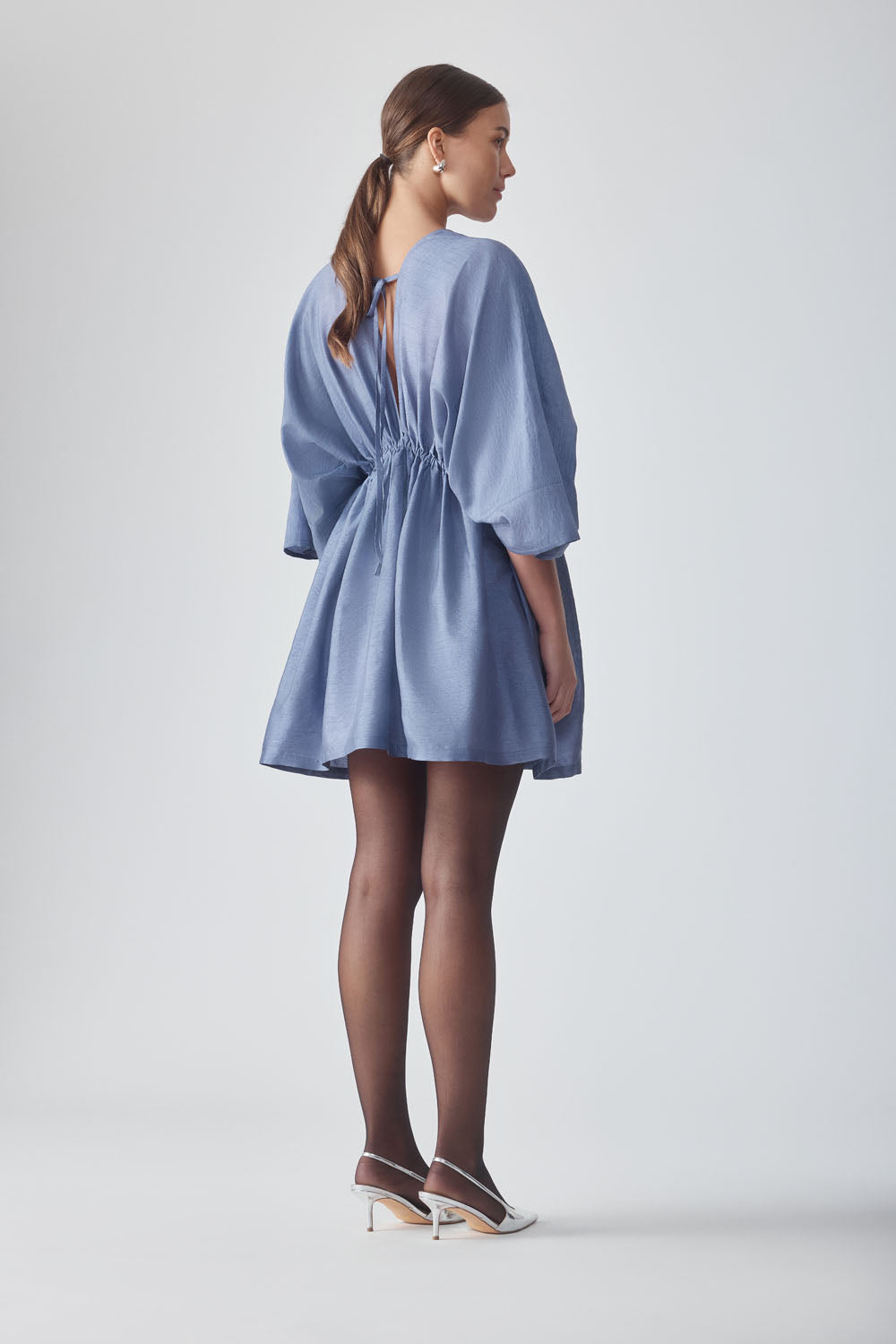 EDHA MINI DRESS - PERIWINKLE