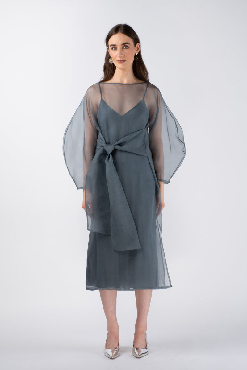 LIBA ORGANZA DRESS - DUSK