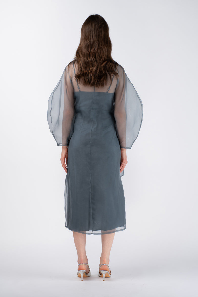 LIBA ORGANZA DRESS - DUSK