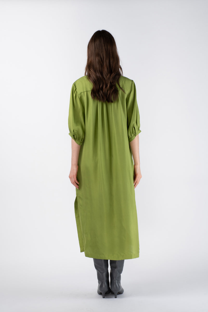 NANI SHIRT DRESS - CITRON