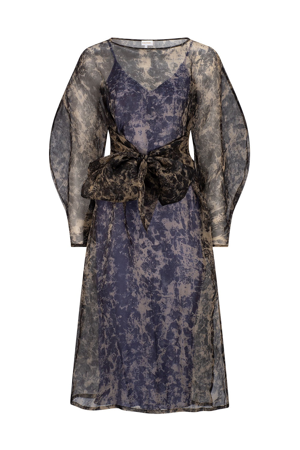 LIBA DRESS - ROSE PETAL PRINT