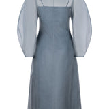 LIBA ORGANZA DRESS - DUSK