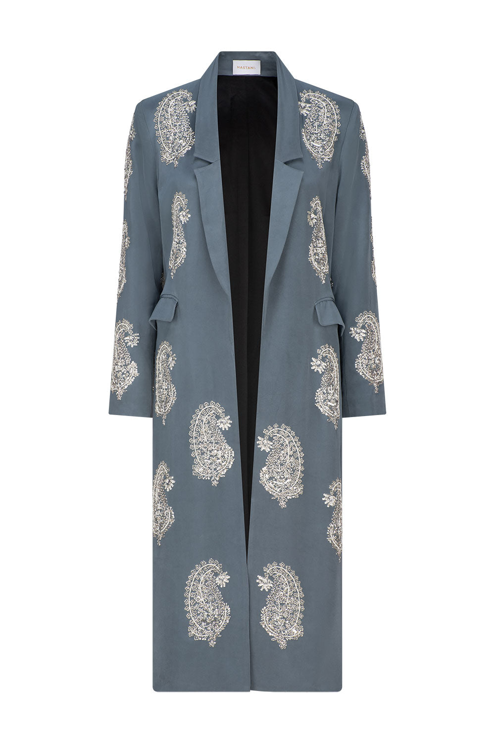 ORNATE PAISLEY COAT - DUSK