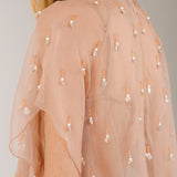 UMA EMBELLISHED DRESS - NUDE