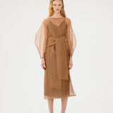 LIBA DRESS - SEPIA