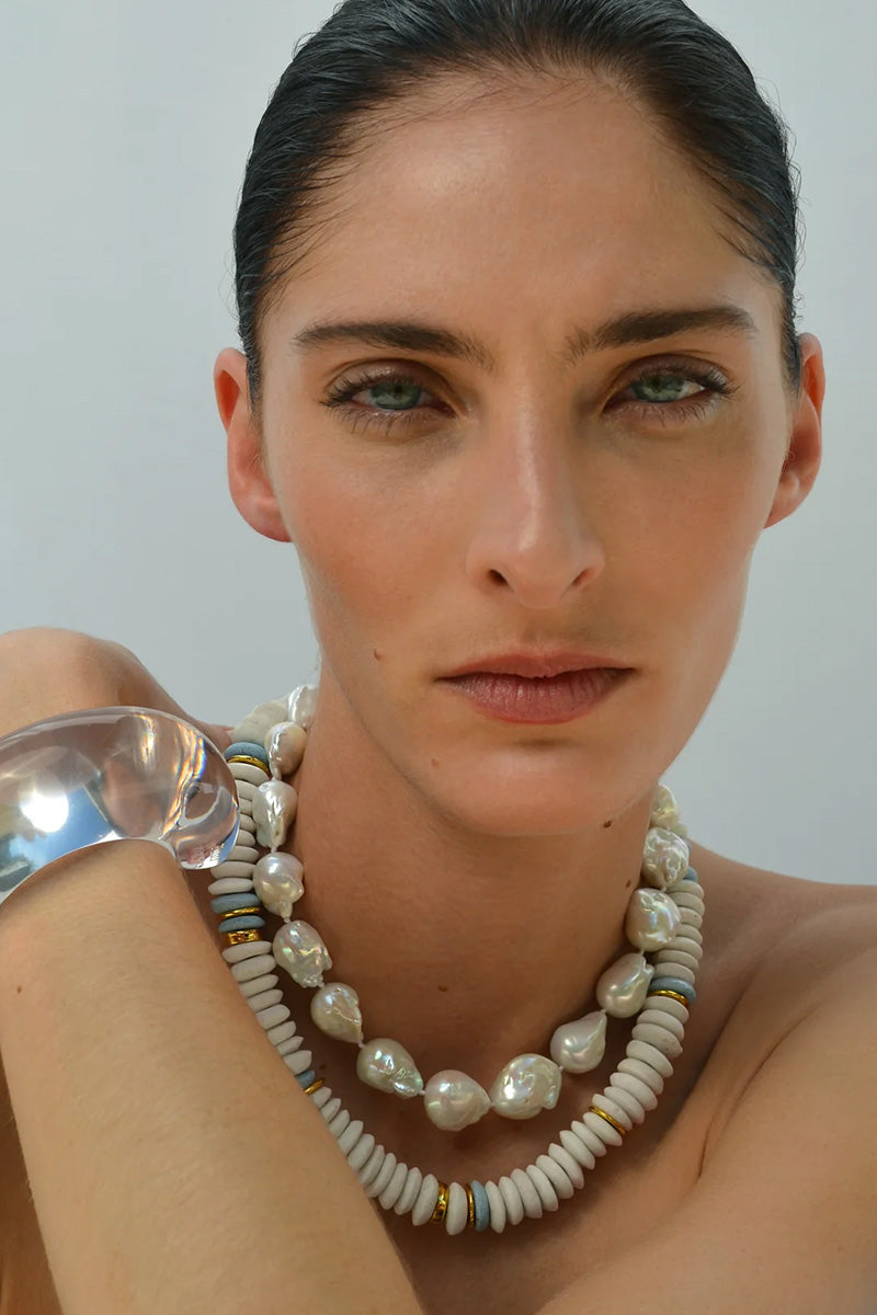 LAGUNA NECKLACE IN WHITE