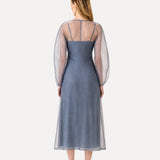 LIBA ORGANZA DRESS - DUSK
