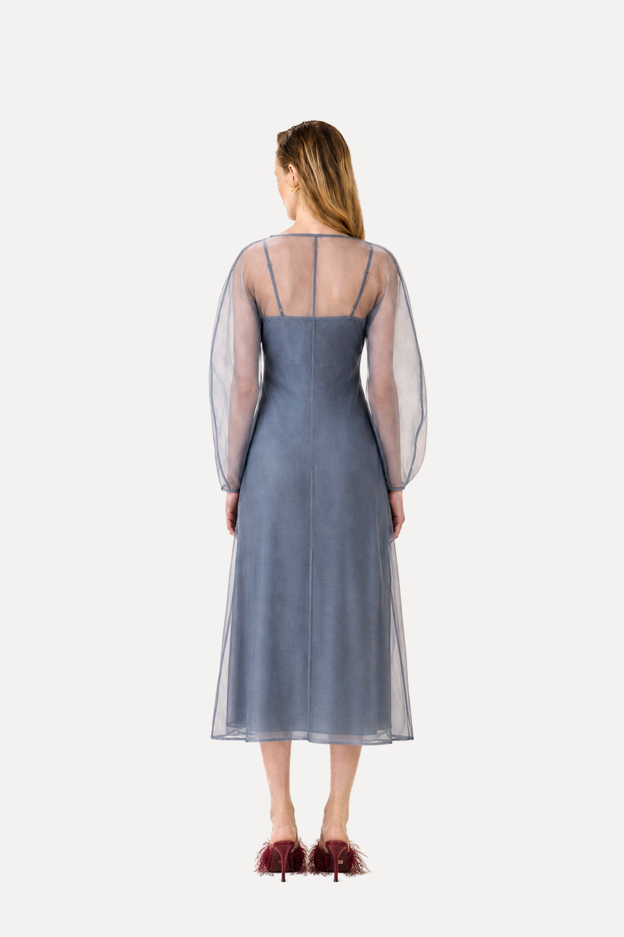 LIBA ORGANZA DRESS - DUSK