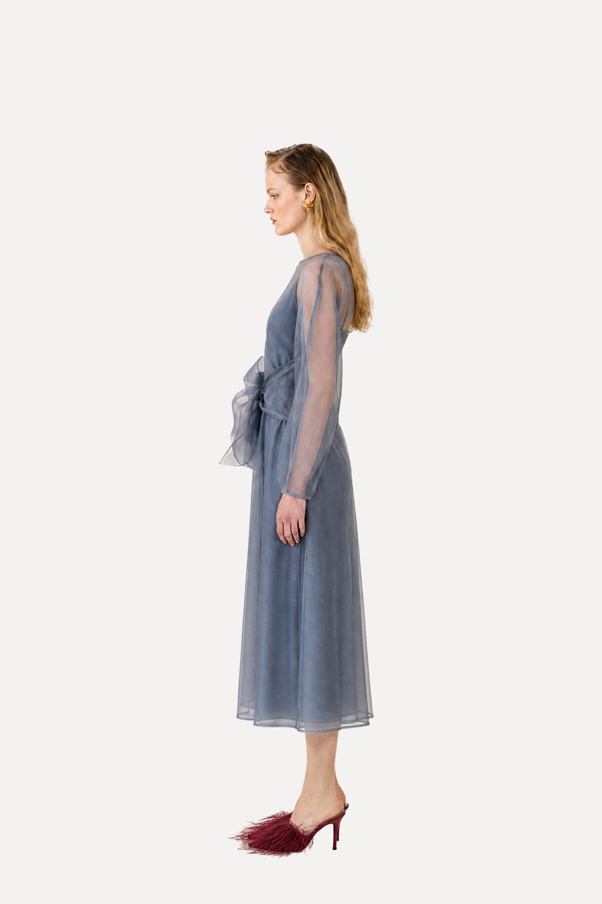 LIBA ORGANZA DRESS - DUSK