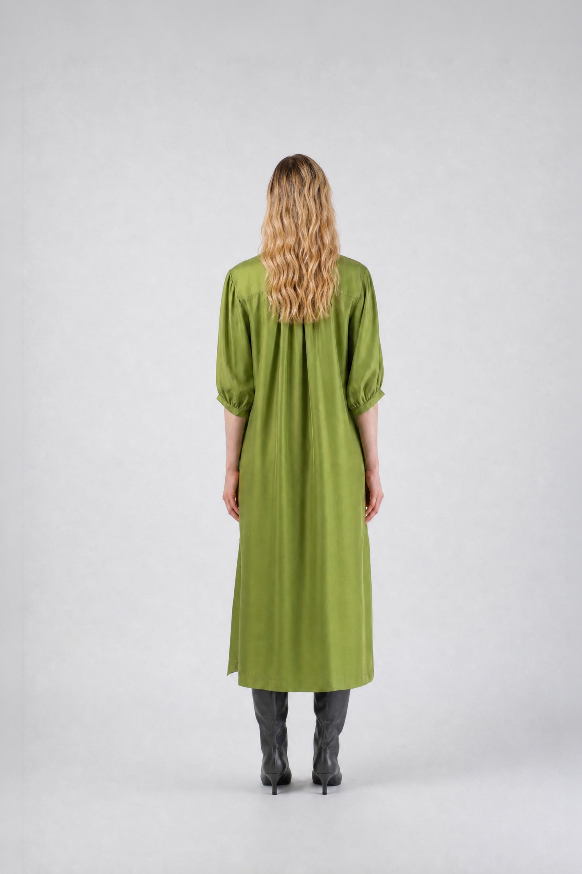 NANI SHIRT DRESS - CITRON