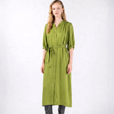 NANI SHIRT DRESS - CITRON