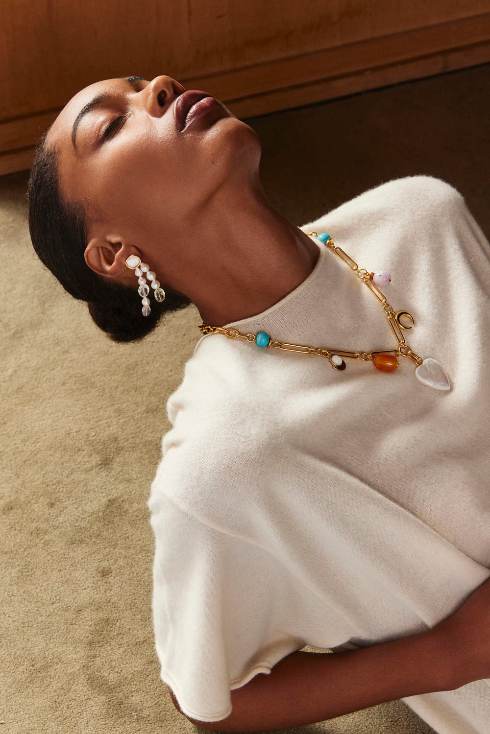 PEARL HOLIDAY EARRINGS