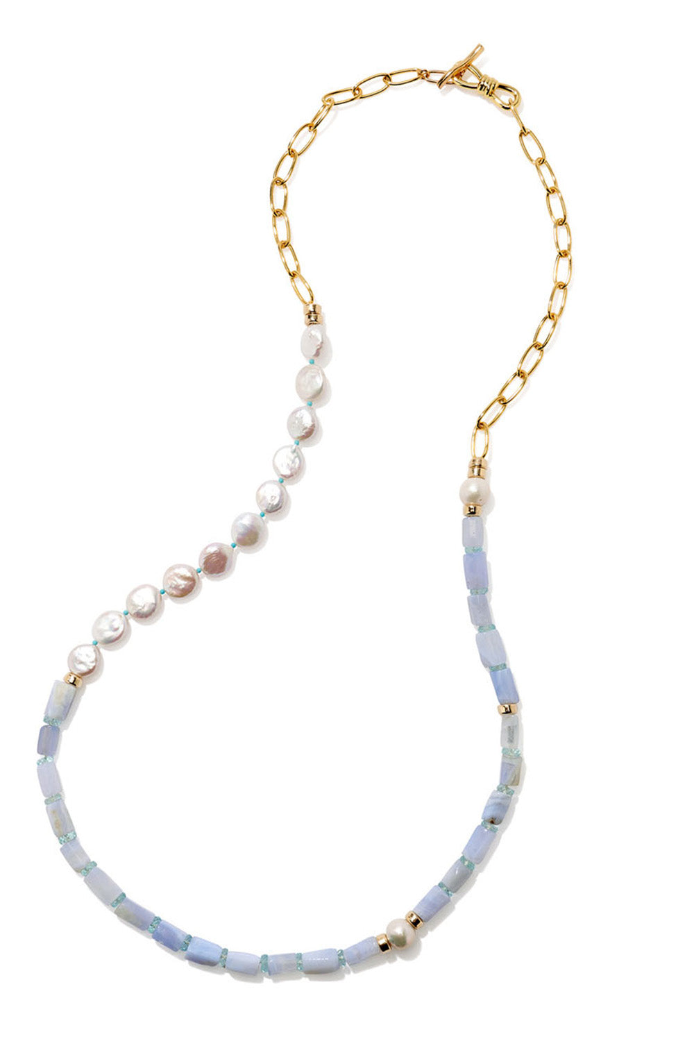 PORTO COVO NECKLACE IN BLUE LACE