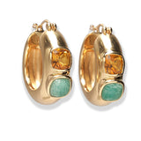 PIET HOOP EARRINGS IN BITTER ORANGE