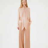 IMAN SILK PANT - NUDE