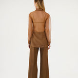 MAHA SHIRT - SEPIA