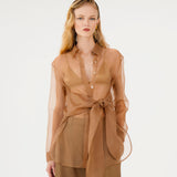 MAHA SHIRT - SEPIA