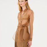 MAHA SHIRT - SEPIA